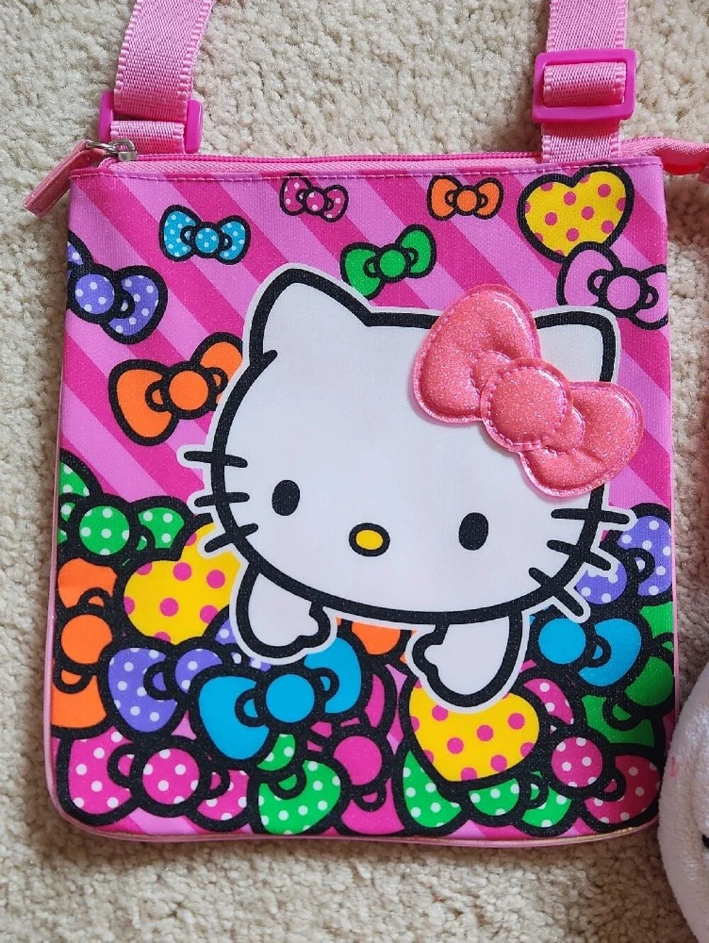 Sanrio Hello Kitty Pink Multicolor Kids Shoulder Bags Set